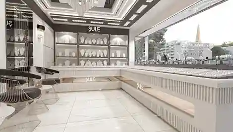 تنفيذ ديكورات محلات تجارية في جميرا - دبي - الجود للمقاولات | بناء فلل،  تشطيبات، تصميم داخلي وديكور فاخر